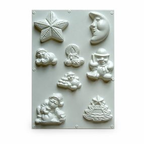 Gipszkiöntő karácsonyi forma 3 (No.:600232)