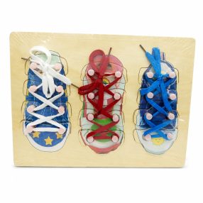 Fa cipőfűző oktató 30x23 cm/FA2133