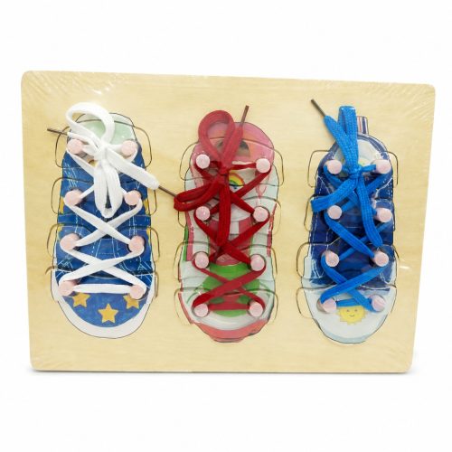 Fa cipőfűző oktató 30x23 cm/FA2133