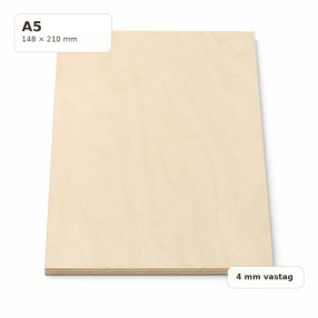 A/5-as rétegelt lemez, 4mm vastag  